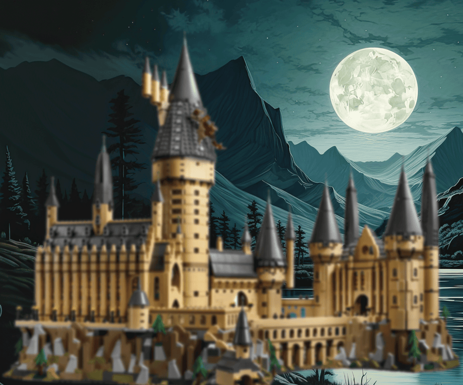 LEGO 71043 Hogwarts Castle Display Case | ONBRICK
