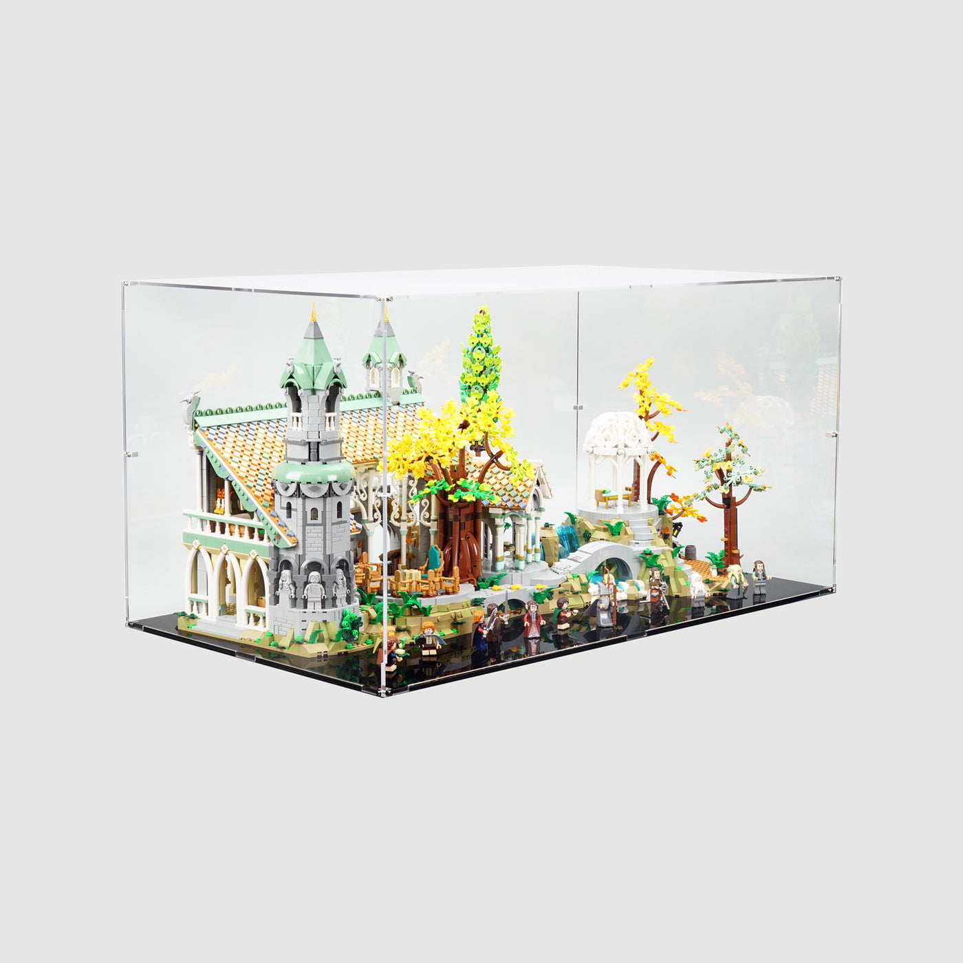 LEGO 10316 The Lord Of The Rings: Rivendell Display Case | ONBRICK
