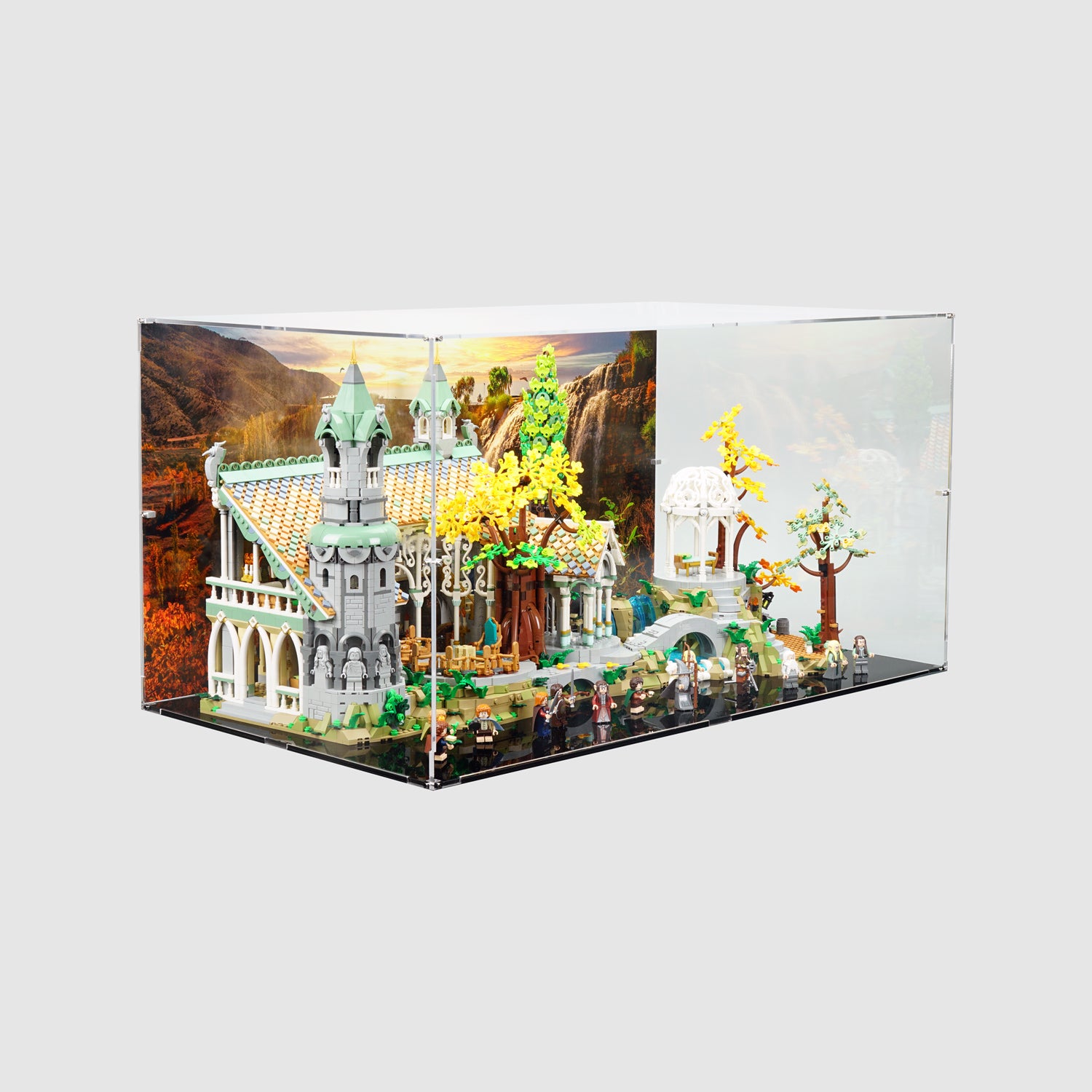 LEGO 10316 The Lord Of The Rings: Rivendell Display Case | ONBRICK