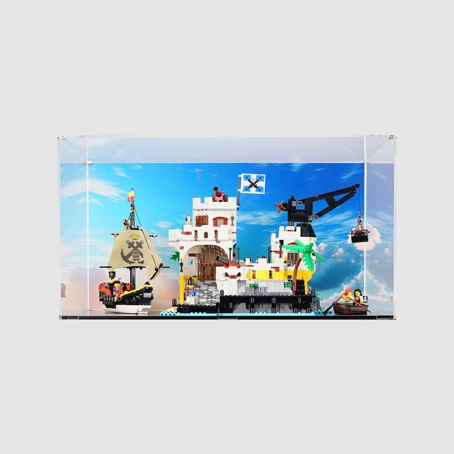 LEGO 10320 Eldorado Fortress Display Case | ONBRICK