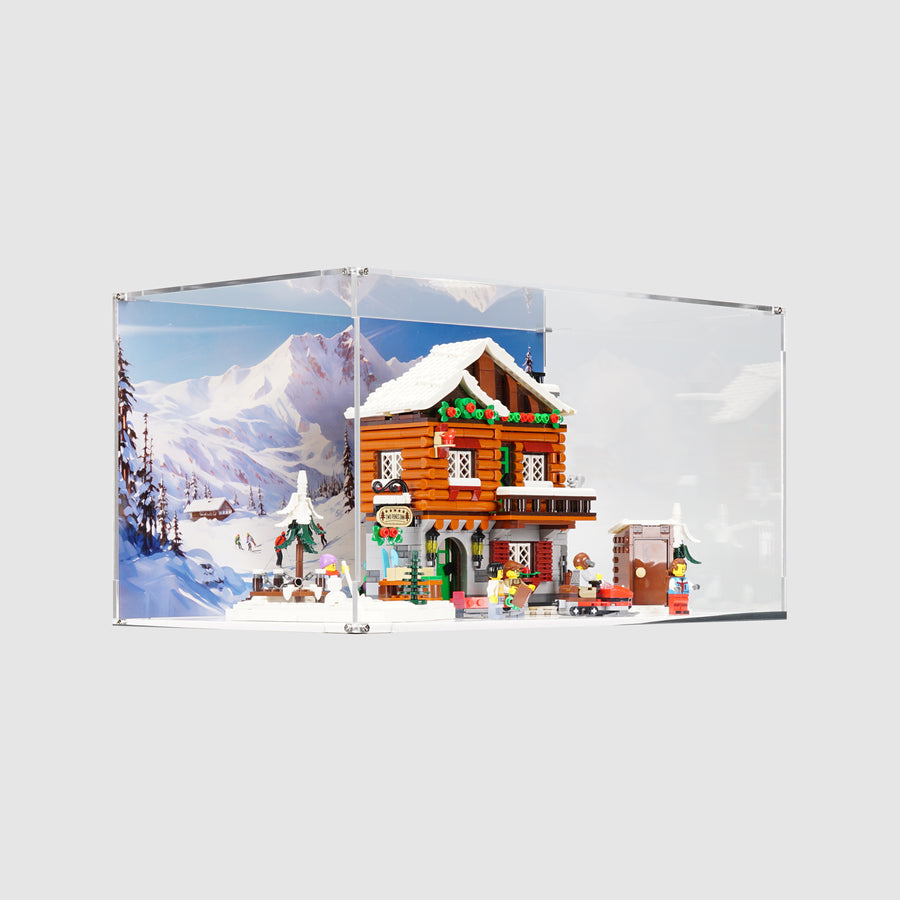 LEGO 10325 Alpine Lodge Display Case | ONBRICK