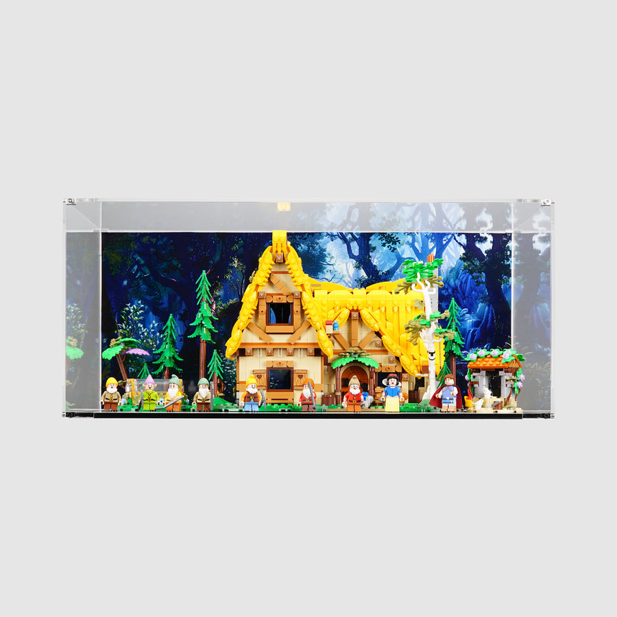 43242 Snow White and the Seven Dwarfs' Cottage Display Case