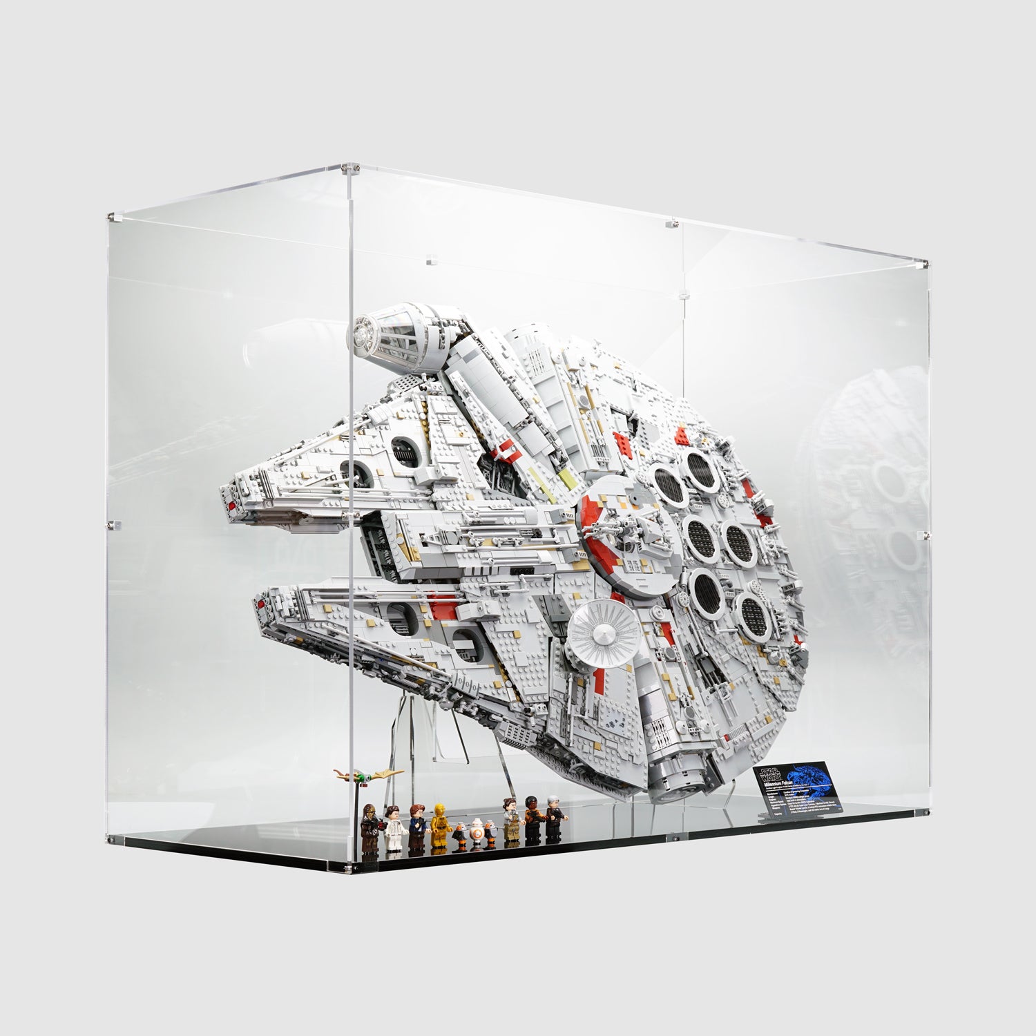 LEGO 75192 UCS Millennium Falcon (Vertical) Display Case | ONBRICK