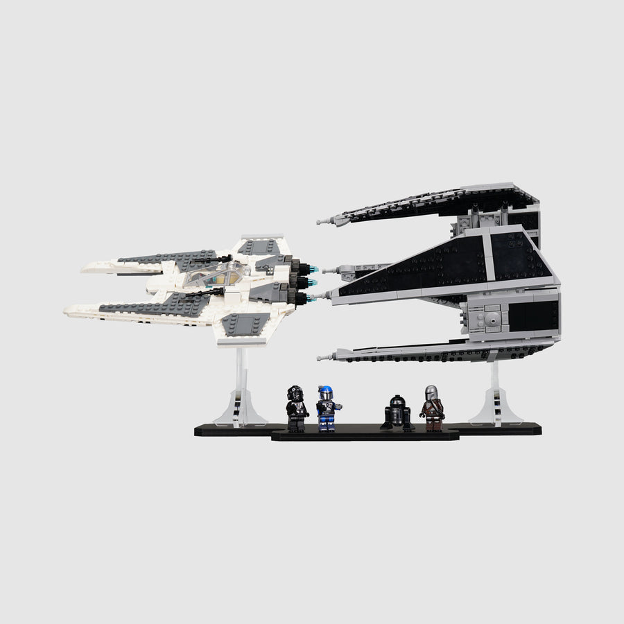 LEGO 75348 Mandalorian Fang Fighter vs. TIE Interceptor™  Display Stand