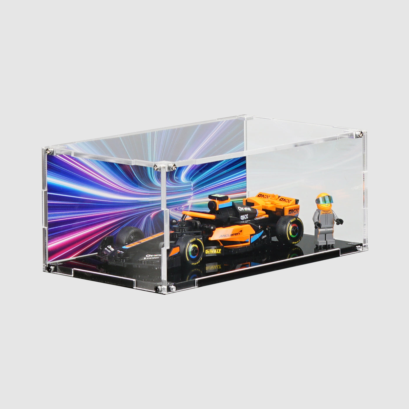 76919 2023 McLaren Formula 1 Race Car Display Case