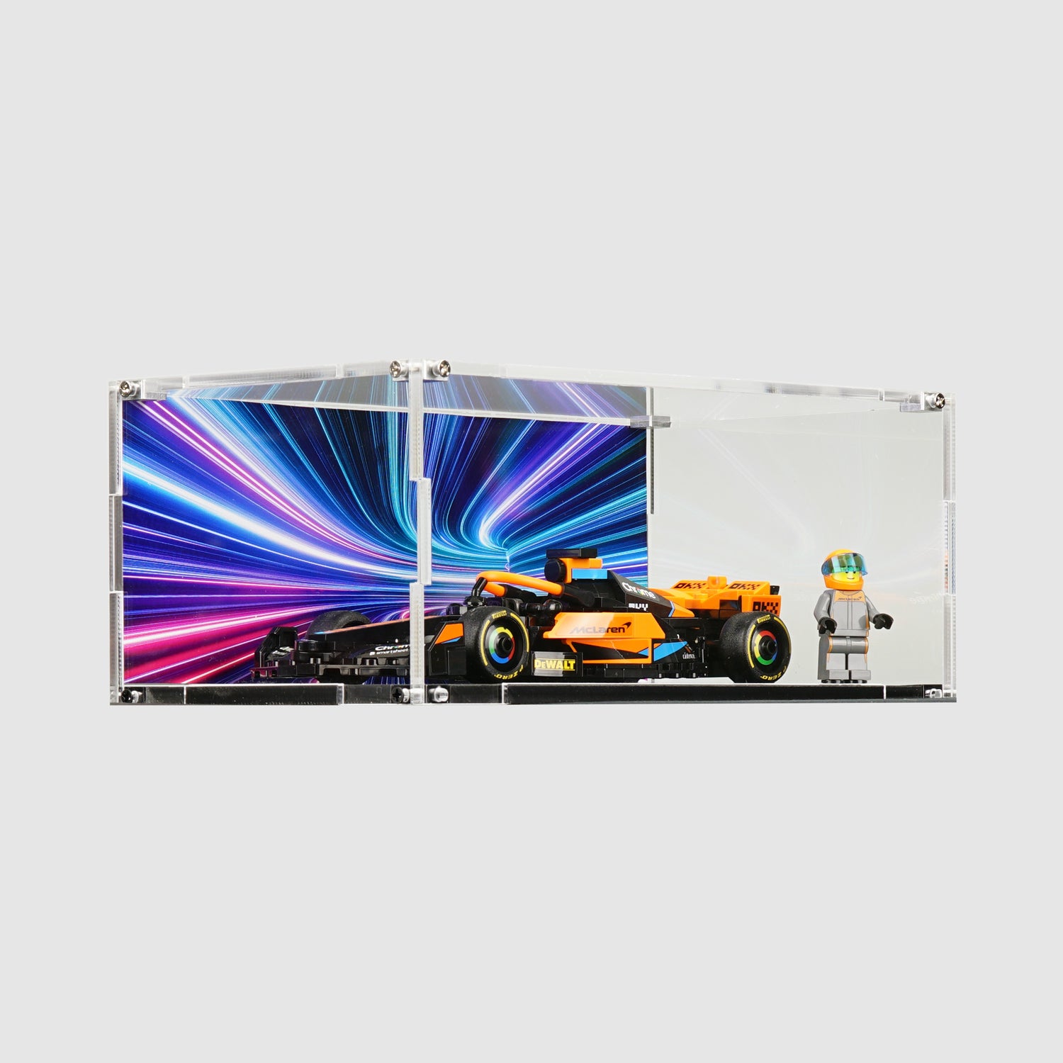 76919 2023 McLaren Formula 1 Race Car Display Case