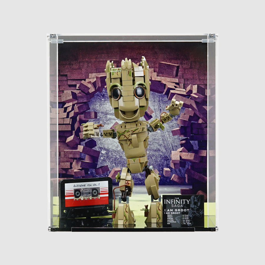 LEGO 76217 I am Groot Display Case | ONBRICK
