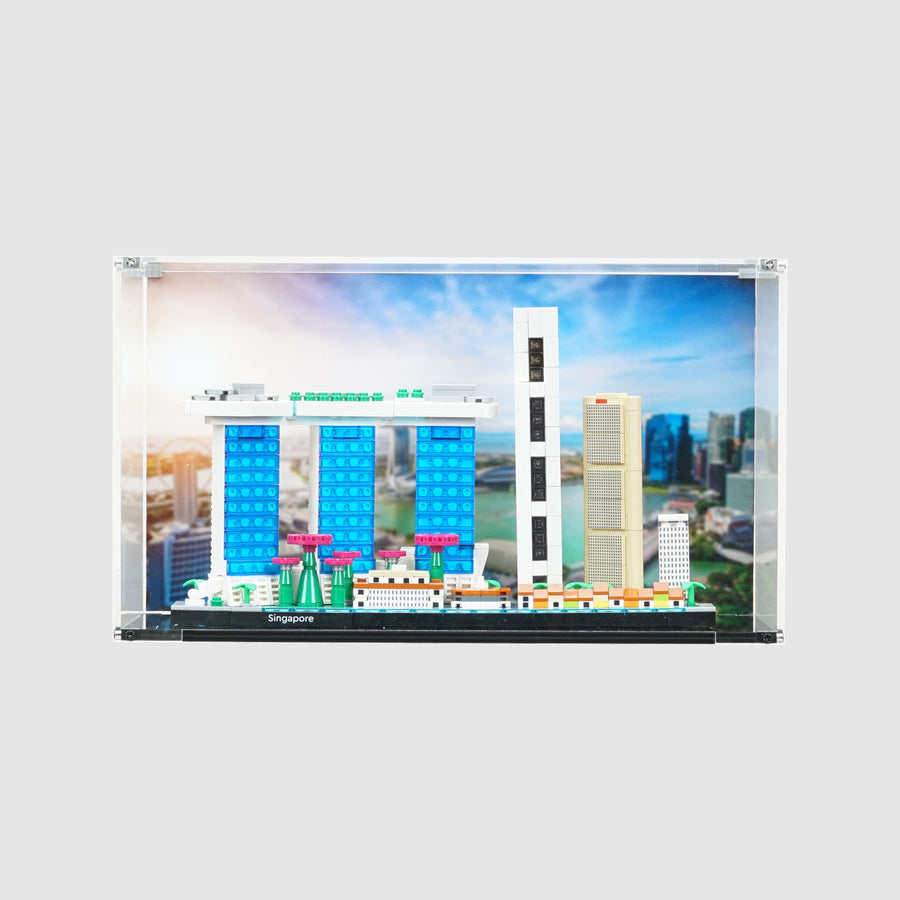 LEGO 21057 Singapore Display Case | ONBRICK