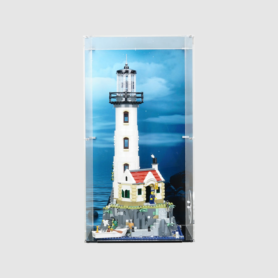 LEGO 21335 Motorised Lighthouse Display Case | ONBRICK