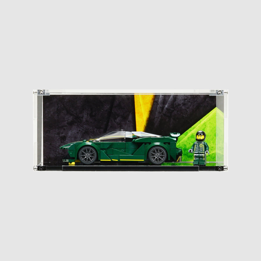 LEGO 76907 Lotus Evija Display Case | ONBRICK