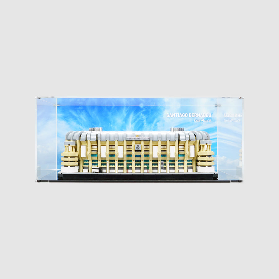 LEGO 10299 Real Madrid – Santiago Bernabéu Stadium Display Case | ONBRICK