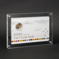 50th Anniversary of the end of Australia’s involvement in the Vietnam War Coin Display Case | ONBRICK