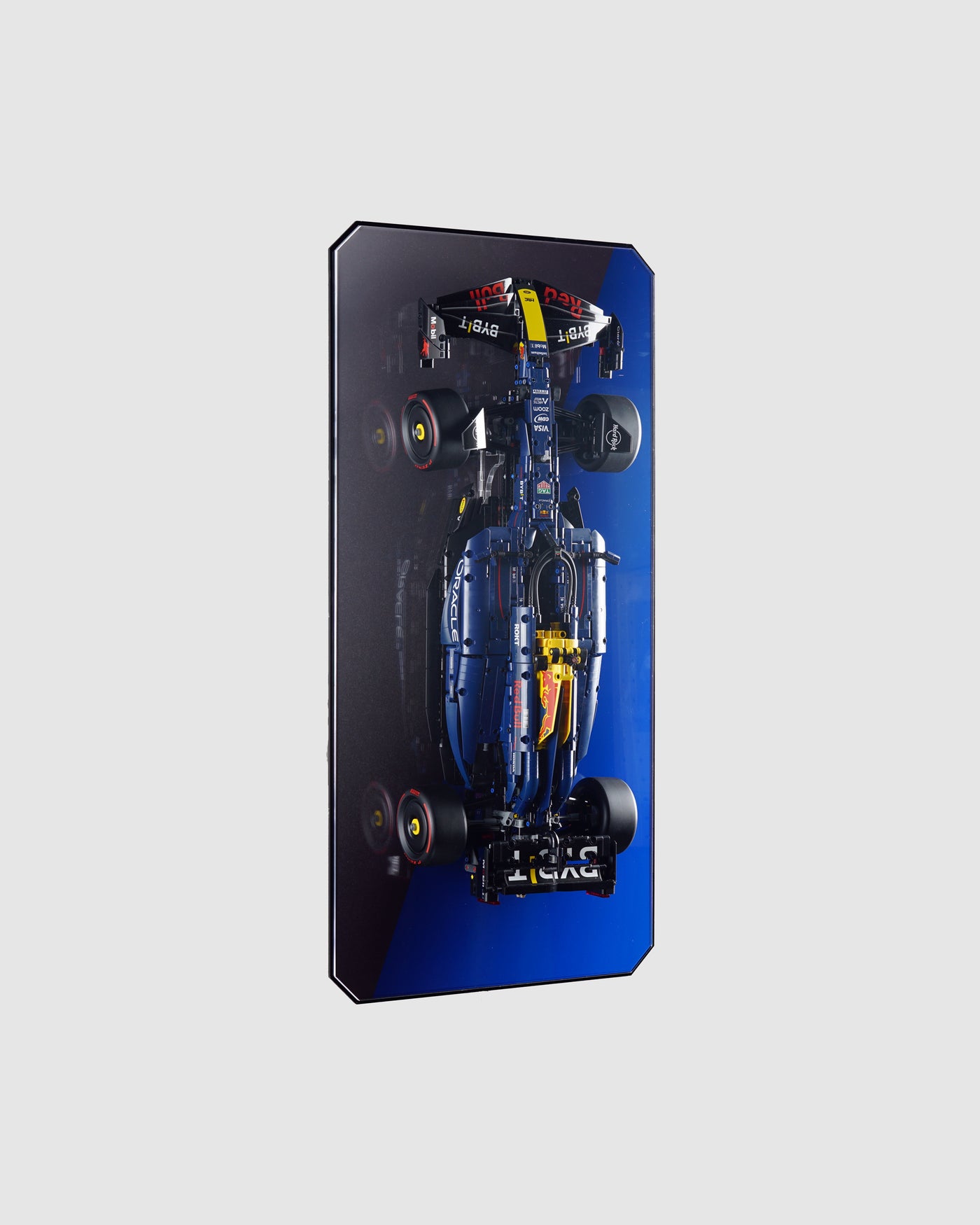 LEGO 42206 Oracle Red Bull Racing RB20 F1 Car Wall Mounted Display | Acrylic LEGO Display Case | ONBRICK