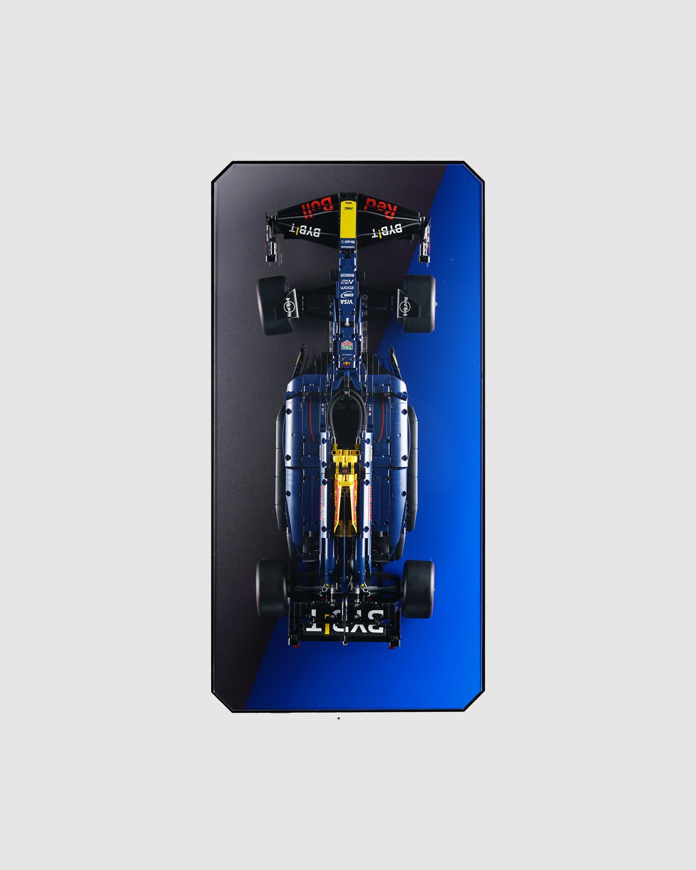 LEGO 42206 Oracle Red Bull Racing RB20 F1 Car Wall Mounted Display | Acrylic LEGO Display Case | ONBRICK