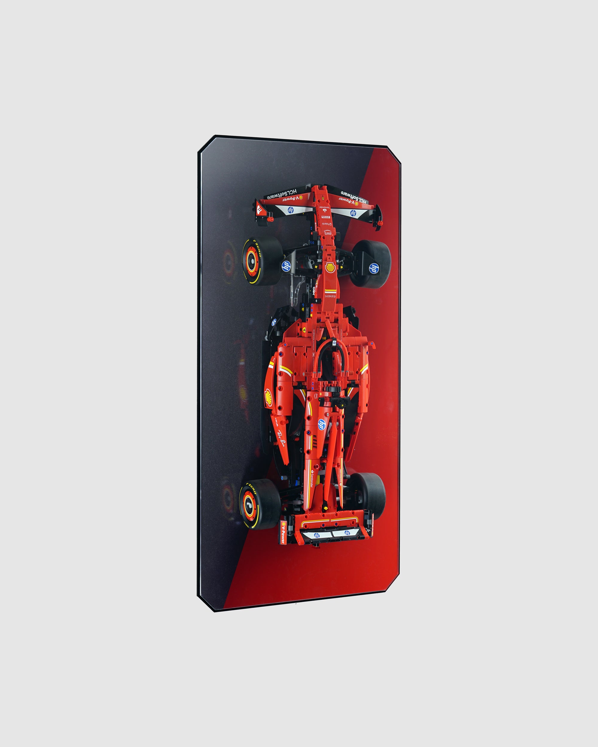 LEGO 42207 Ferrari SF-24 F1® Car Wall Mounted Display | Acrylic LEGO Display Case | ONBRICK