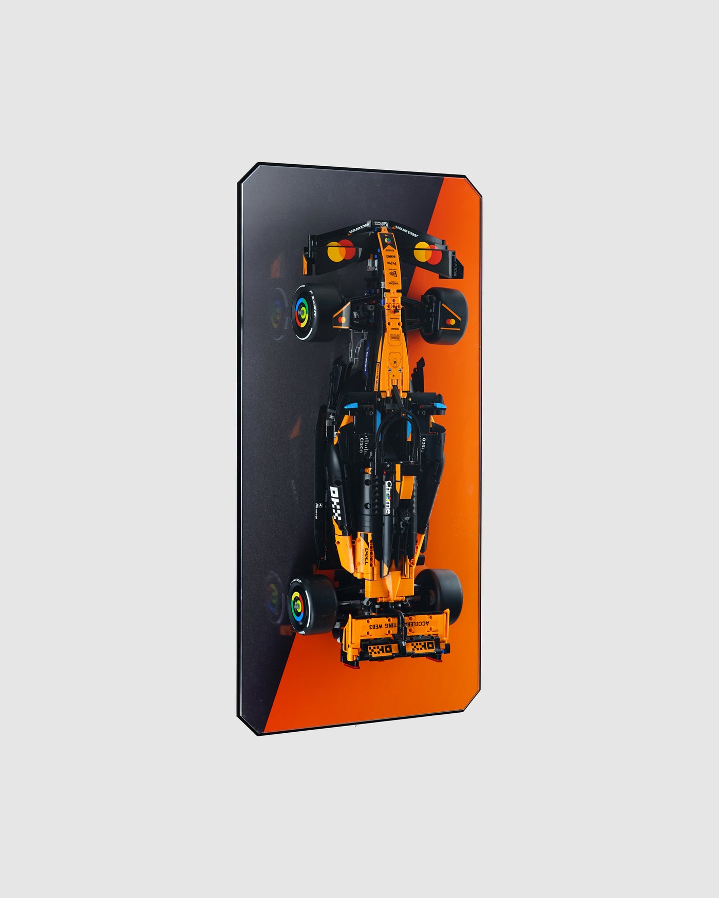 LEGO 42228 McLaren MCL39 F1® Car Wall Mounted Display | Acrylic LEGO Display Case | ONBRICK