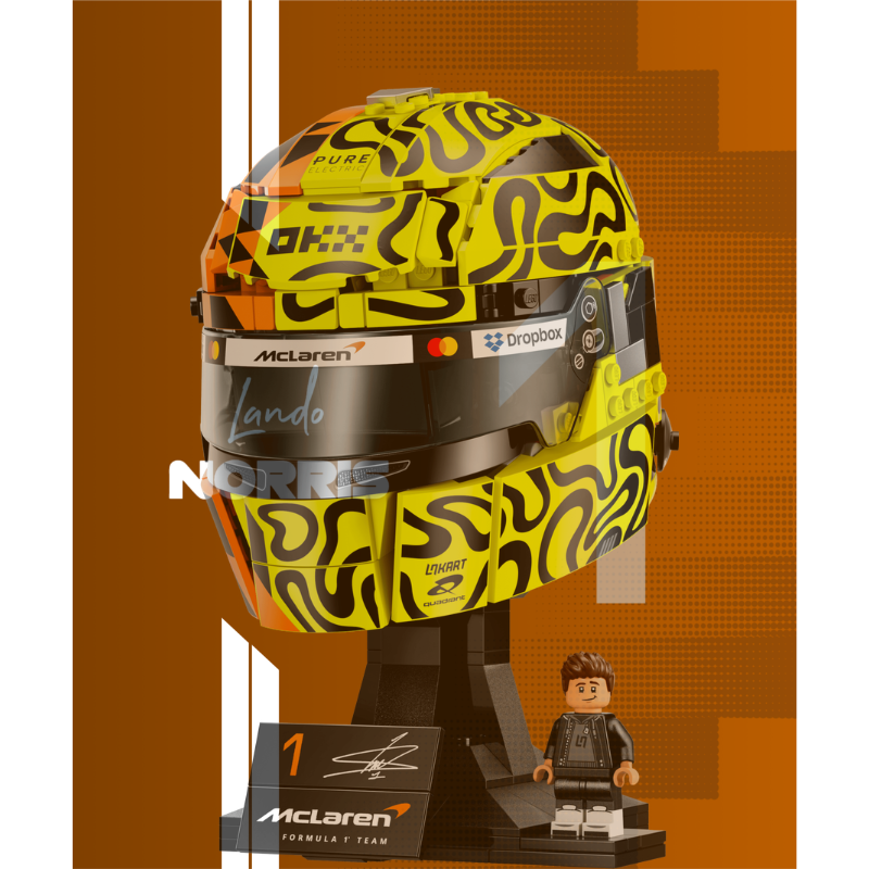 43023 McLaren Mastercard F1® Team Lando Norris Helmet Display Case
