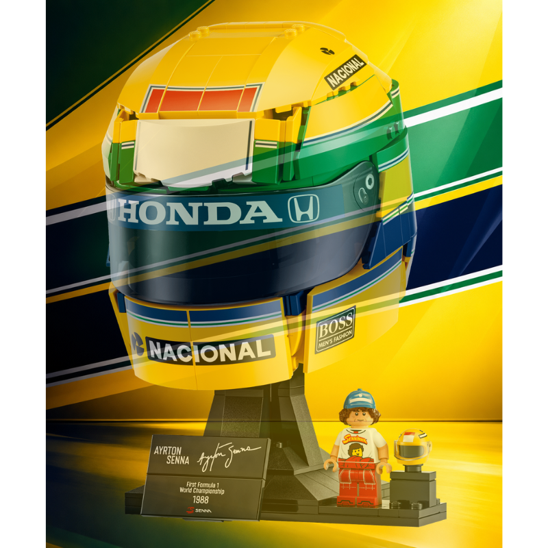 43024 Ayrton Senna Helmet Display Case