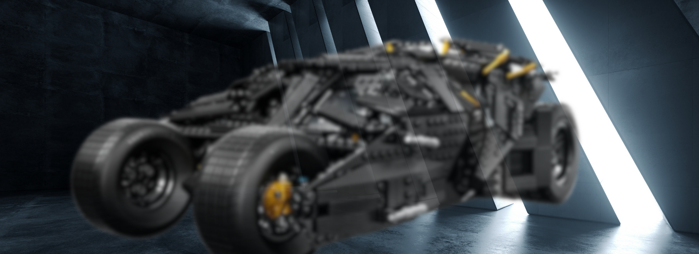 Acrylic Display Stand for LEGO® DC Batman™ Batmobile™ Tumbler 