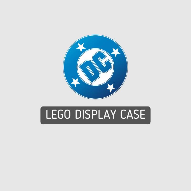 LEGO DC | Acrylic LEGO Display Case | ONBRICK