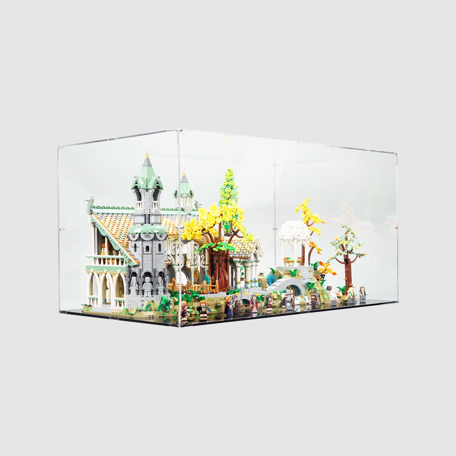 LEGO 10316 The Lord Of The Rings: Rivendell Display Case | ONBRICK