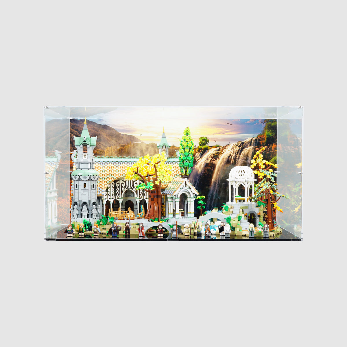 LEGO 10316 The Lord Of The Rings Rivendell Display Case · ONBRICK