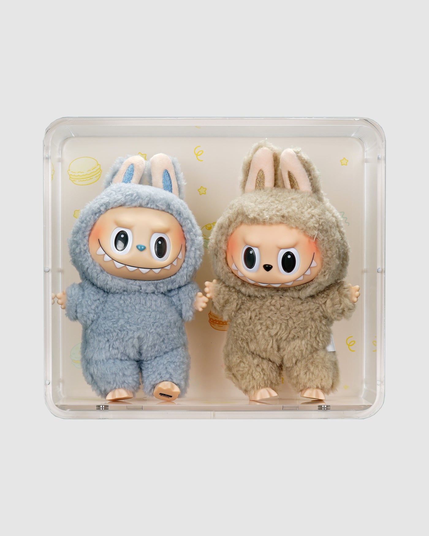 Creative Series - Labubu Display Case - Exciting Macaron