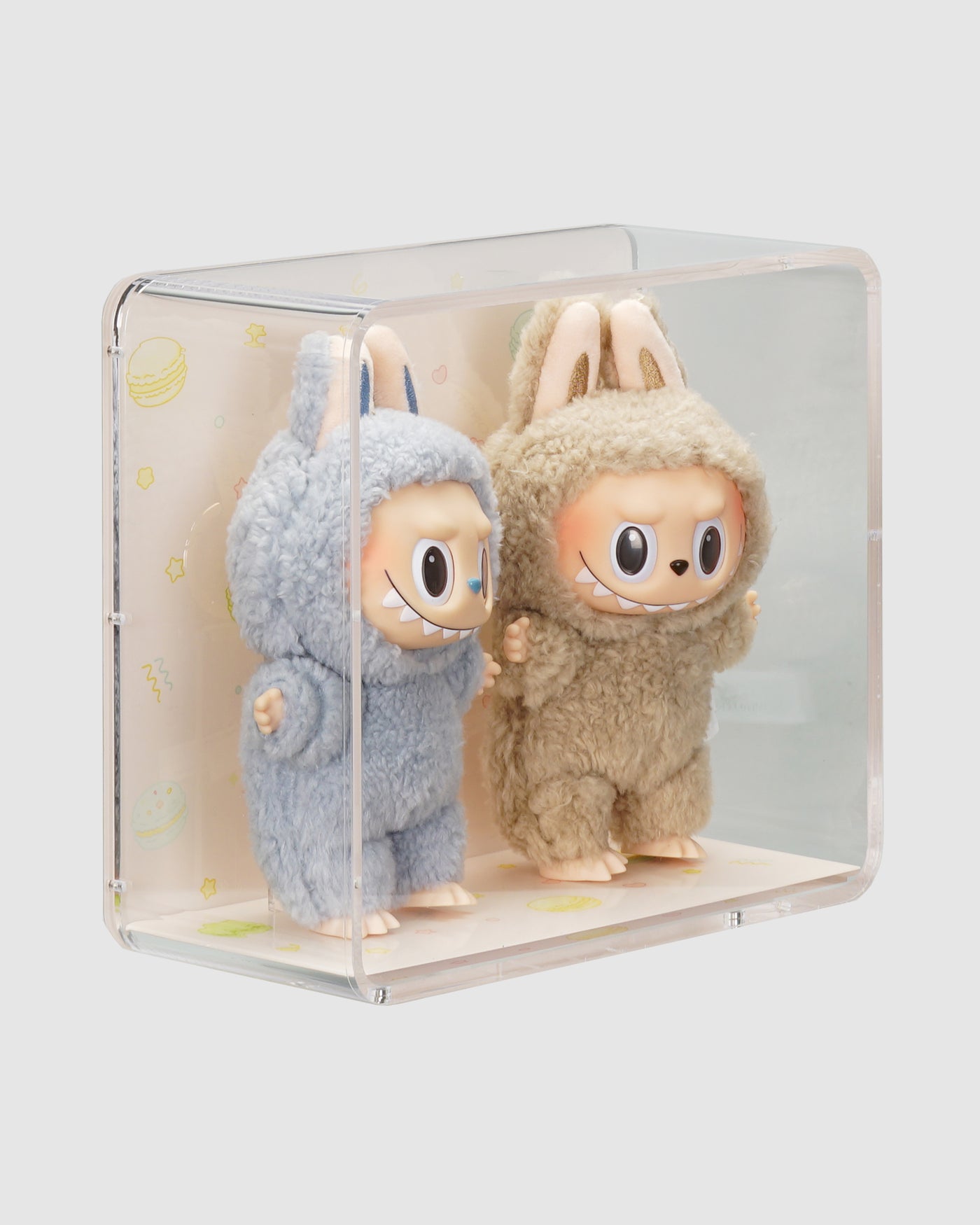 Creative Series - Labubu Display Case - Exciting Macaron