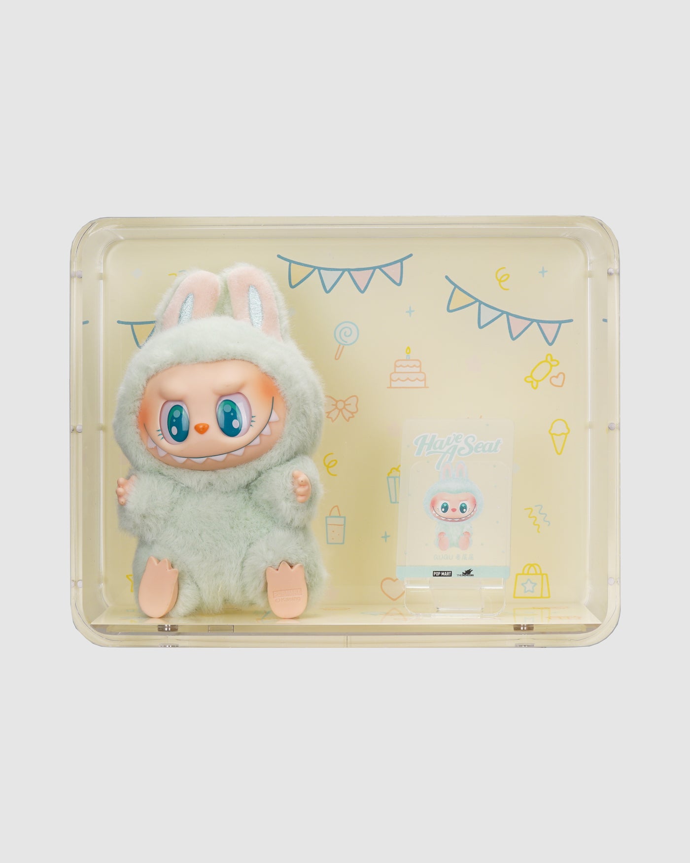 Creative Series - Labubu Display Case - Have a Seat