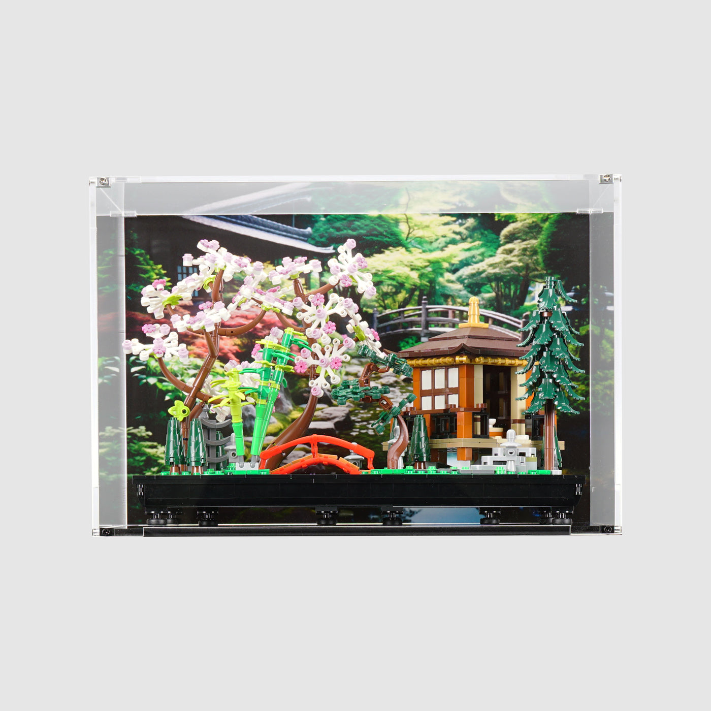 Acrylic Display Case for LEGO Tranquil Garden