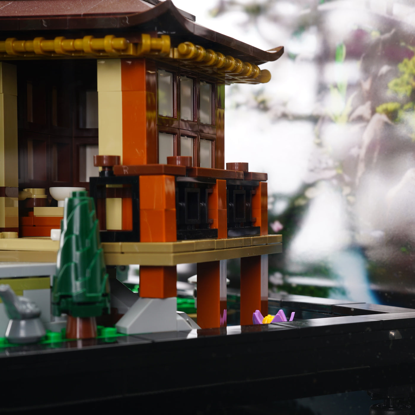 LEGO 10315 Tranquil Garden Display Case Made in Australia · ONBRICK
