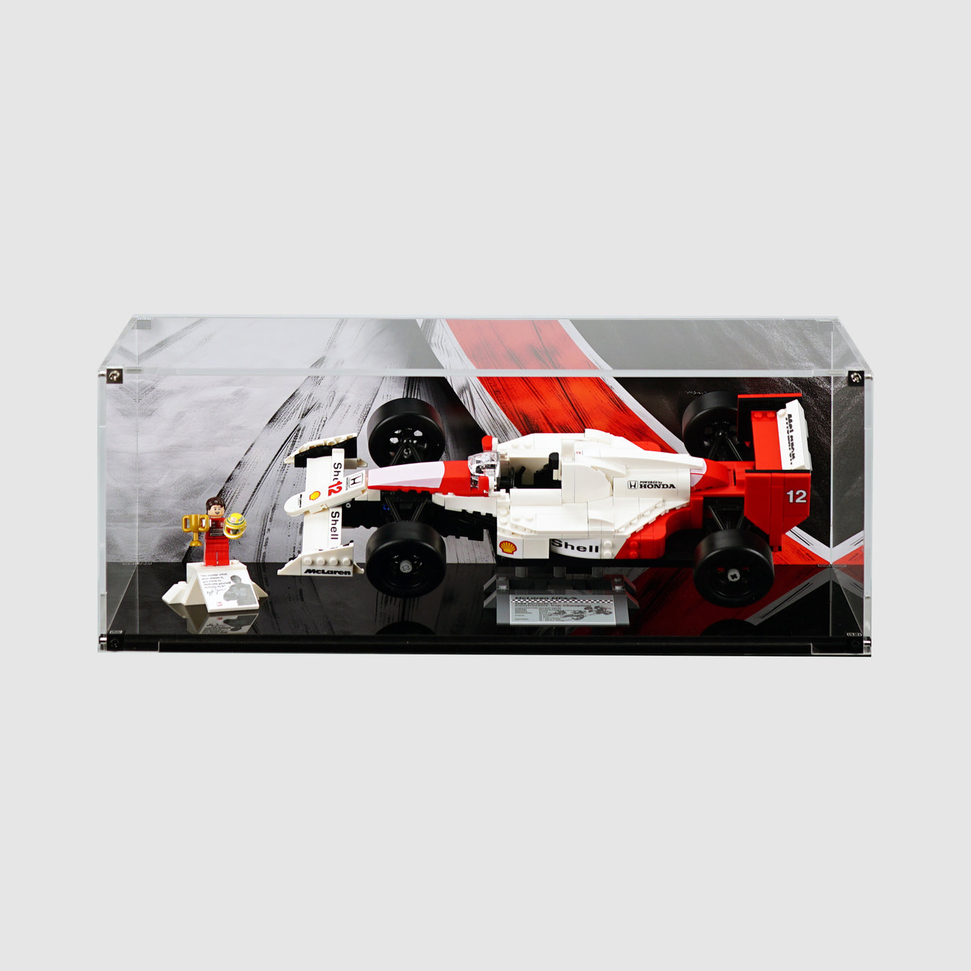 10330 McLaren MP4/4 & Ayrton Senna Display Case