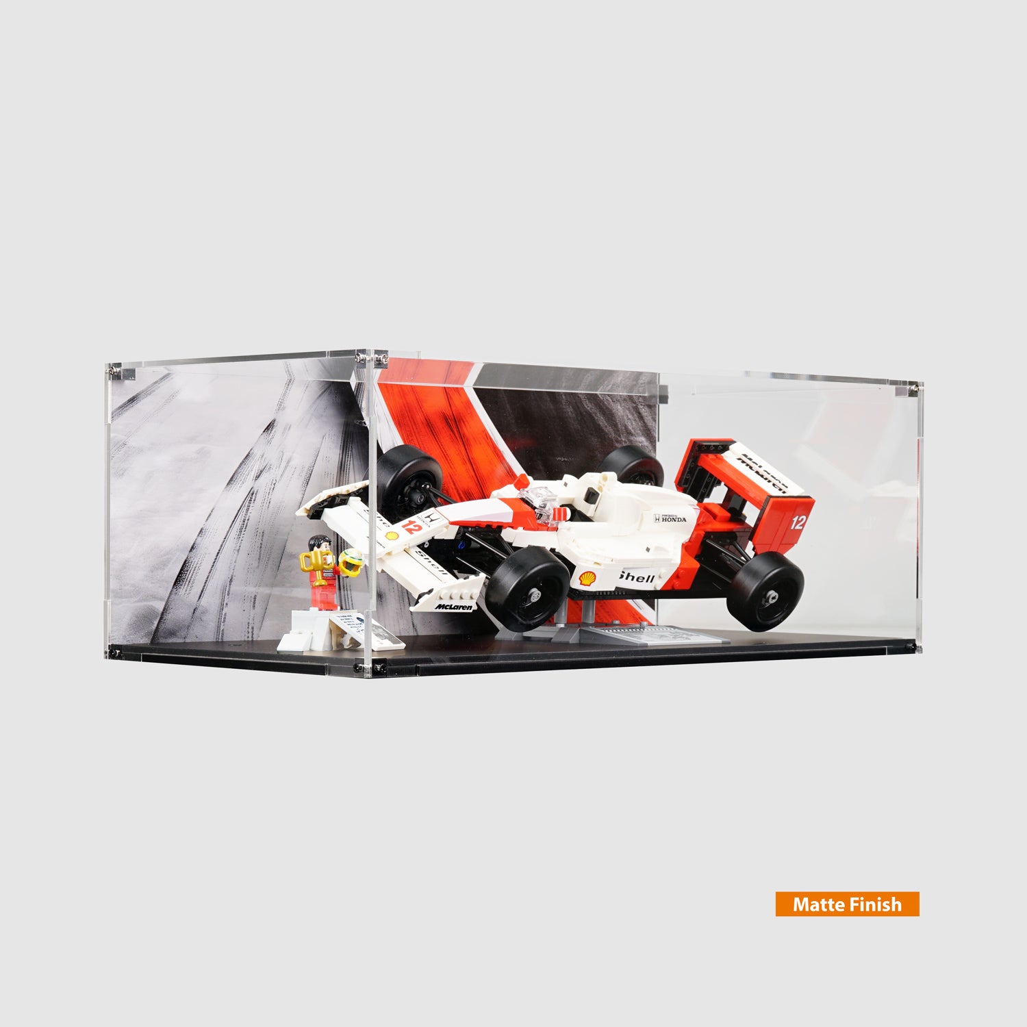 10330 McLaren MP4/4 & Ayrton Senna Display Case