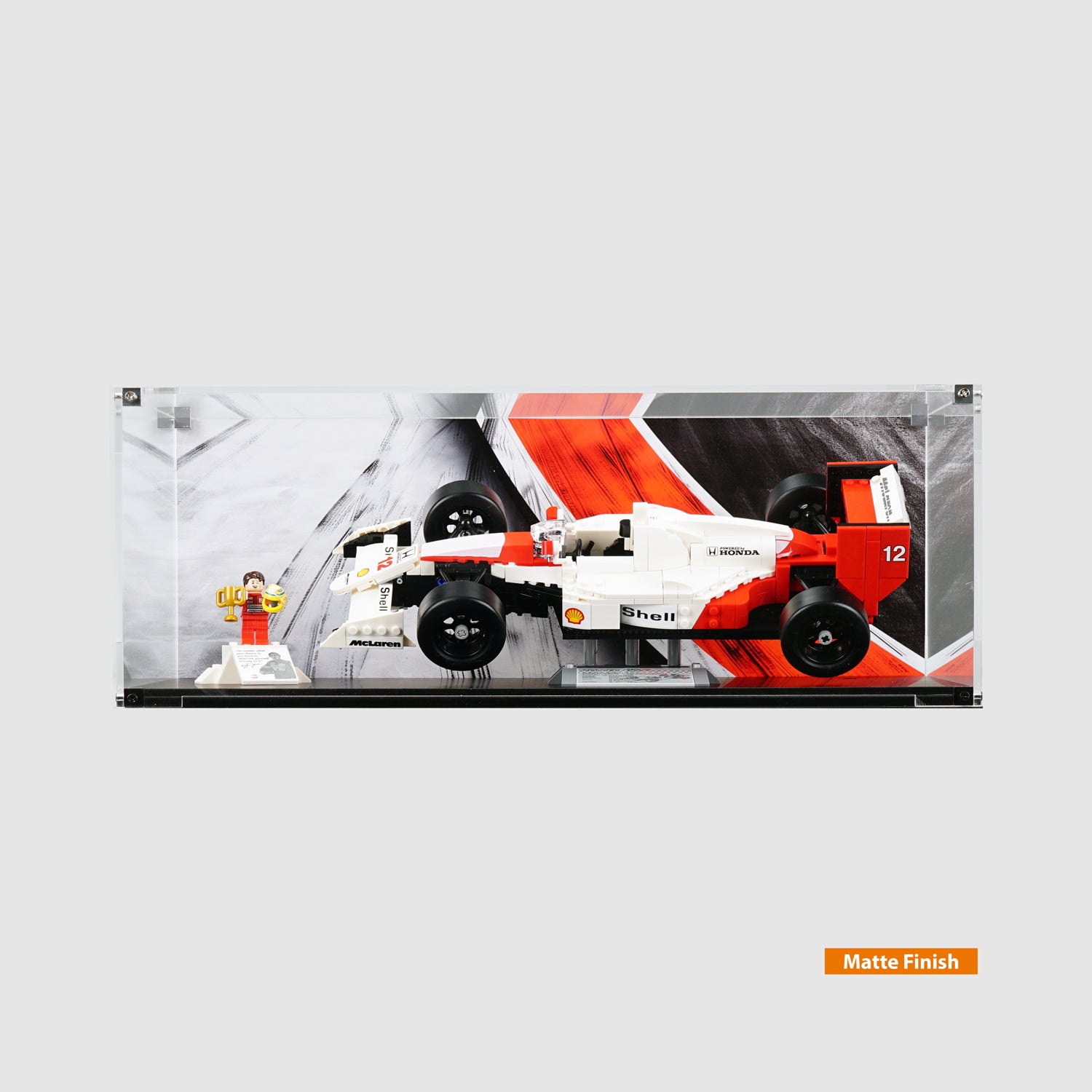 10330 McLaren MP4/4 & Ayrton Senna Display Case