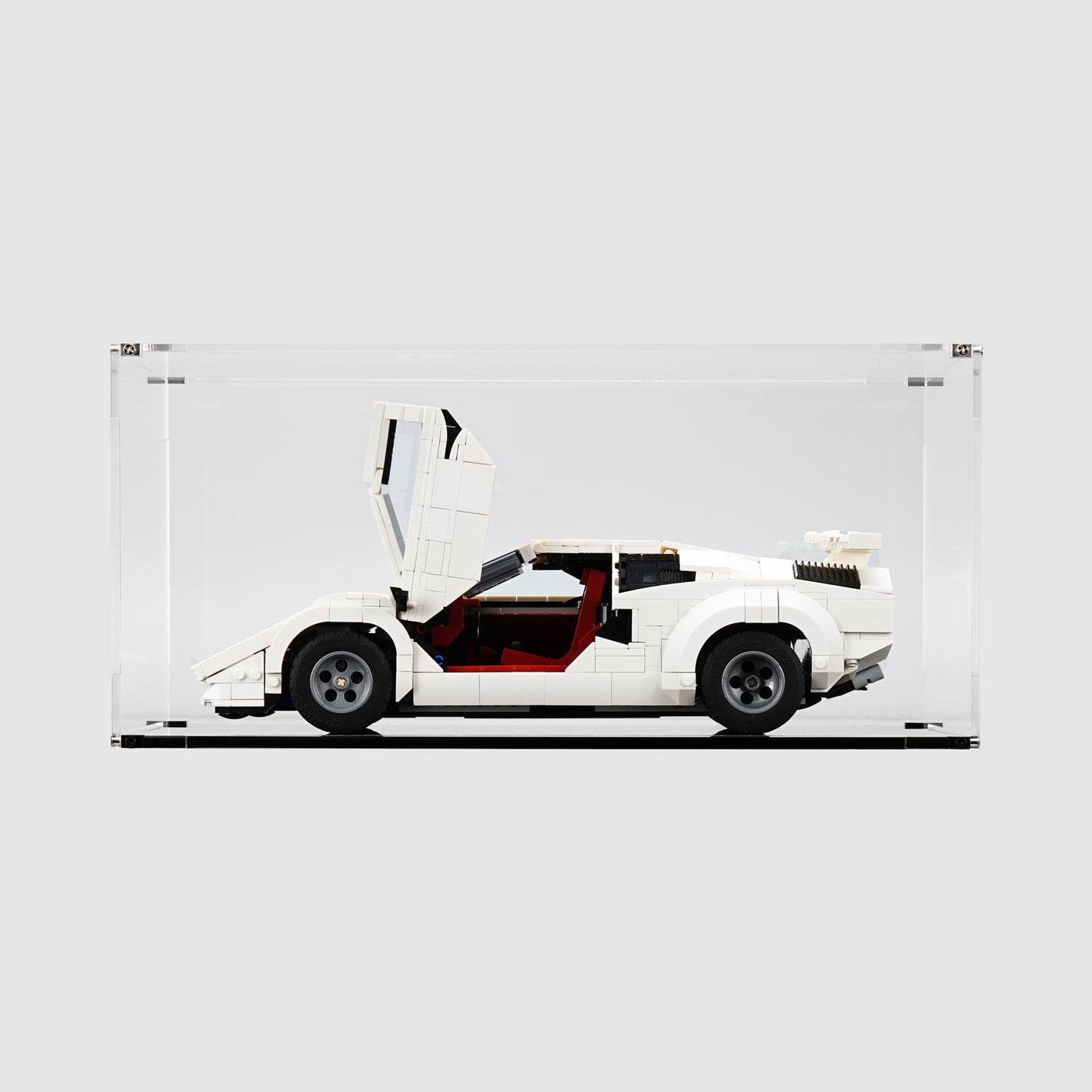 LEGO 10337 Lamborghini Countach 5000 Quattrovalvole Display Case | ONBRICK