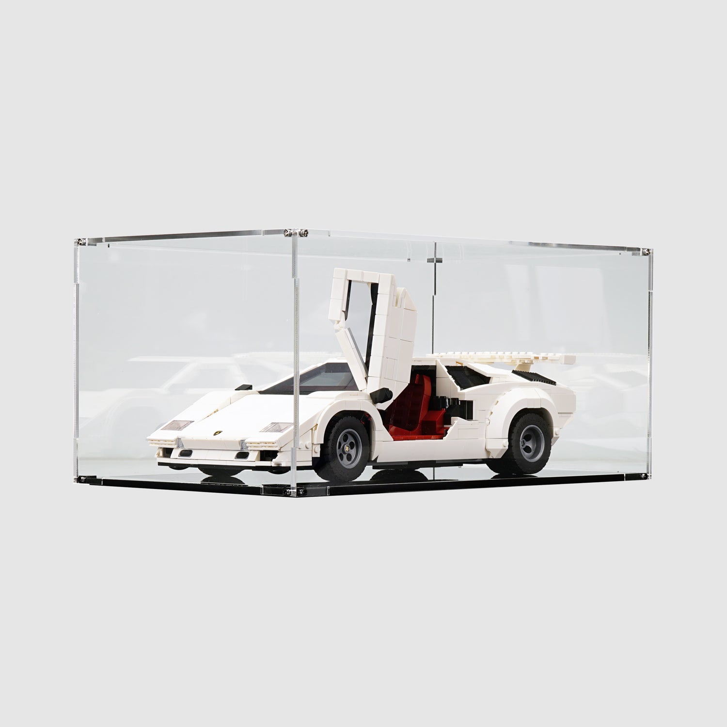 LEGO 10337 Lamborghini Countach 5000 Quattrovalvole Display Case | ONBRICK