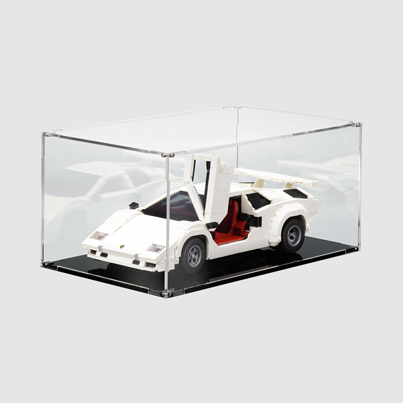 LEGO 10337 Lamborghini Countach 5000 Quattrovalvole Display Case | ONBRICK