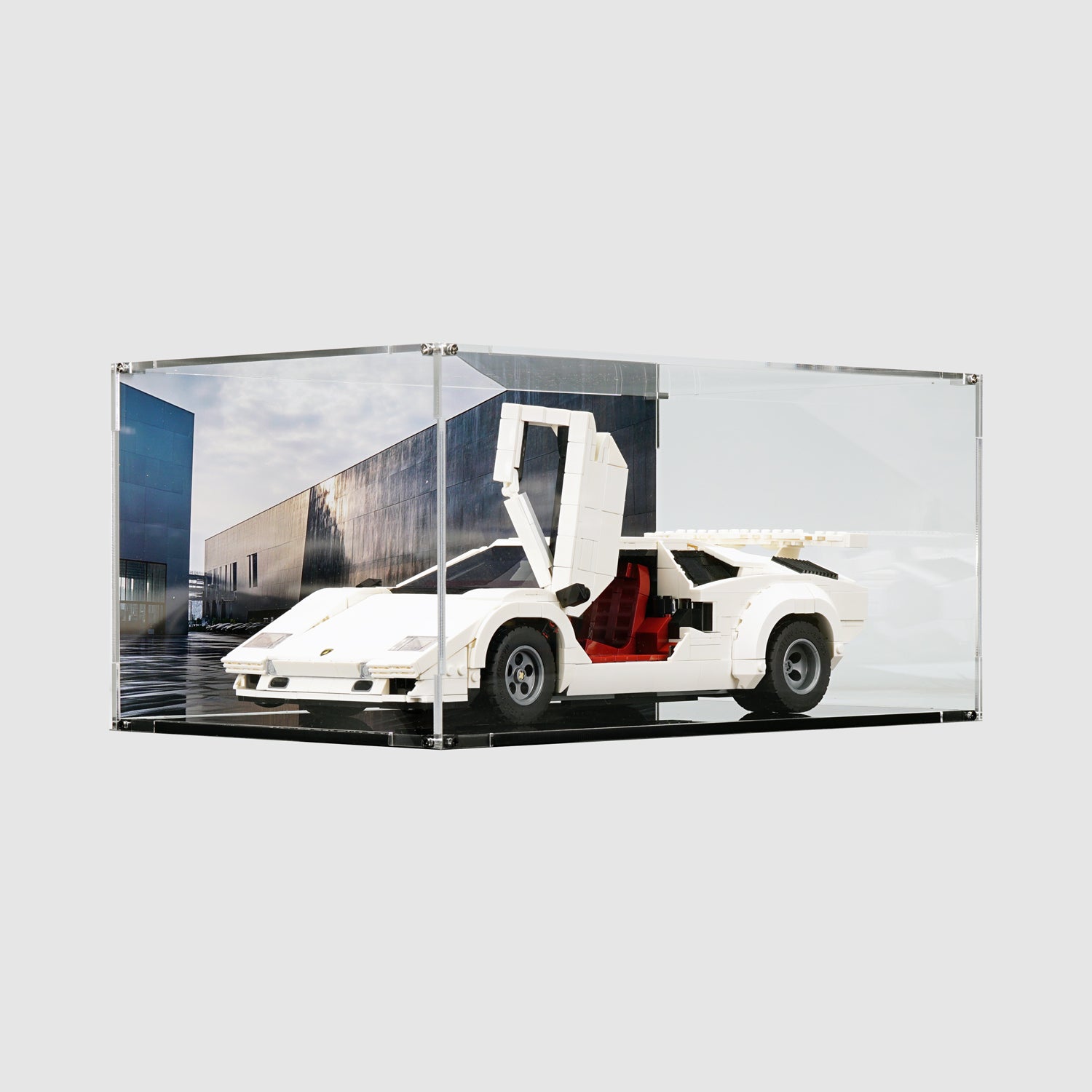 LEGO 10337 Lamborghini Countach 5000 Quattrovalvole Display Case | ONBRICK