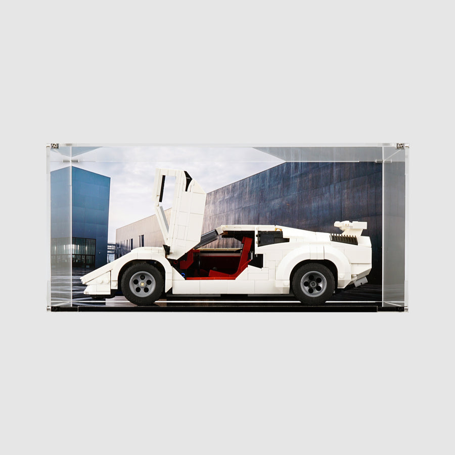 LEGO 10337 Lamborghini Countach 5000 Quattrovalvole Display Case | ONBRICK