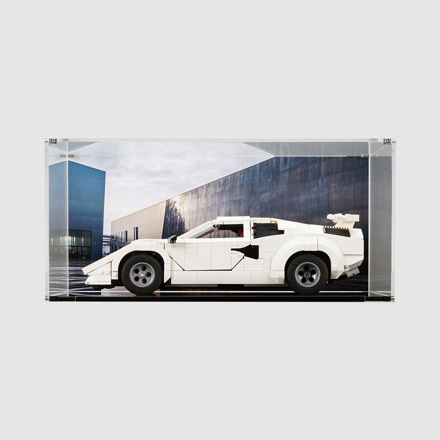 LEGO 10337 Lamborghini Countach 5000 Quattrovalvole Display Case | ONBRICK