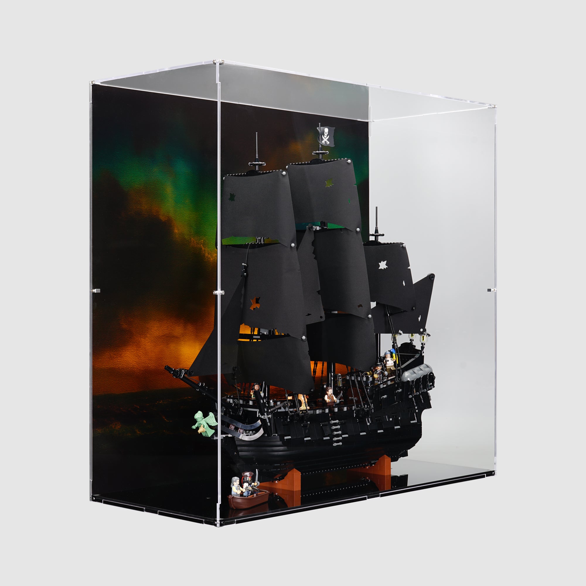 10365 Captain Jack Sparrow's Pirate Ship | LEGO Display Case | ONBRICK Australia
