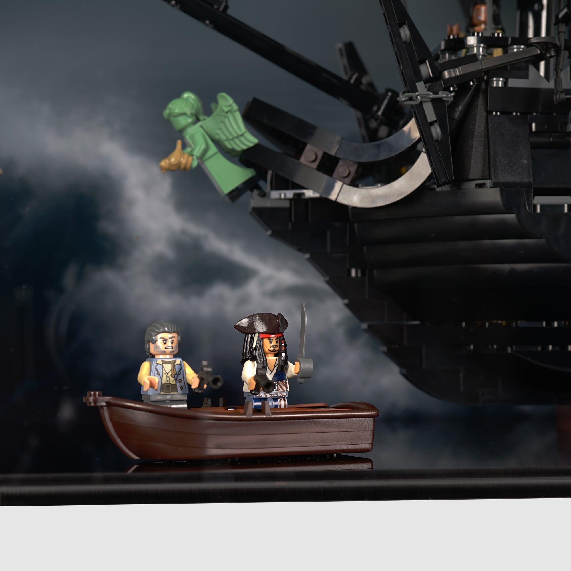 10365 Captain Jack Sparrow's Pirate Ship | LEGO Display Case | ONBRICK Australia