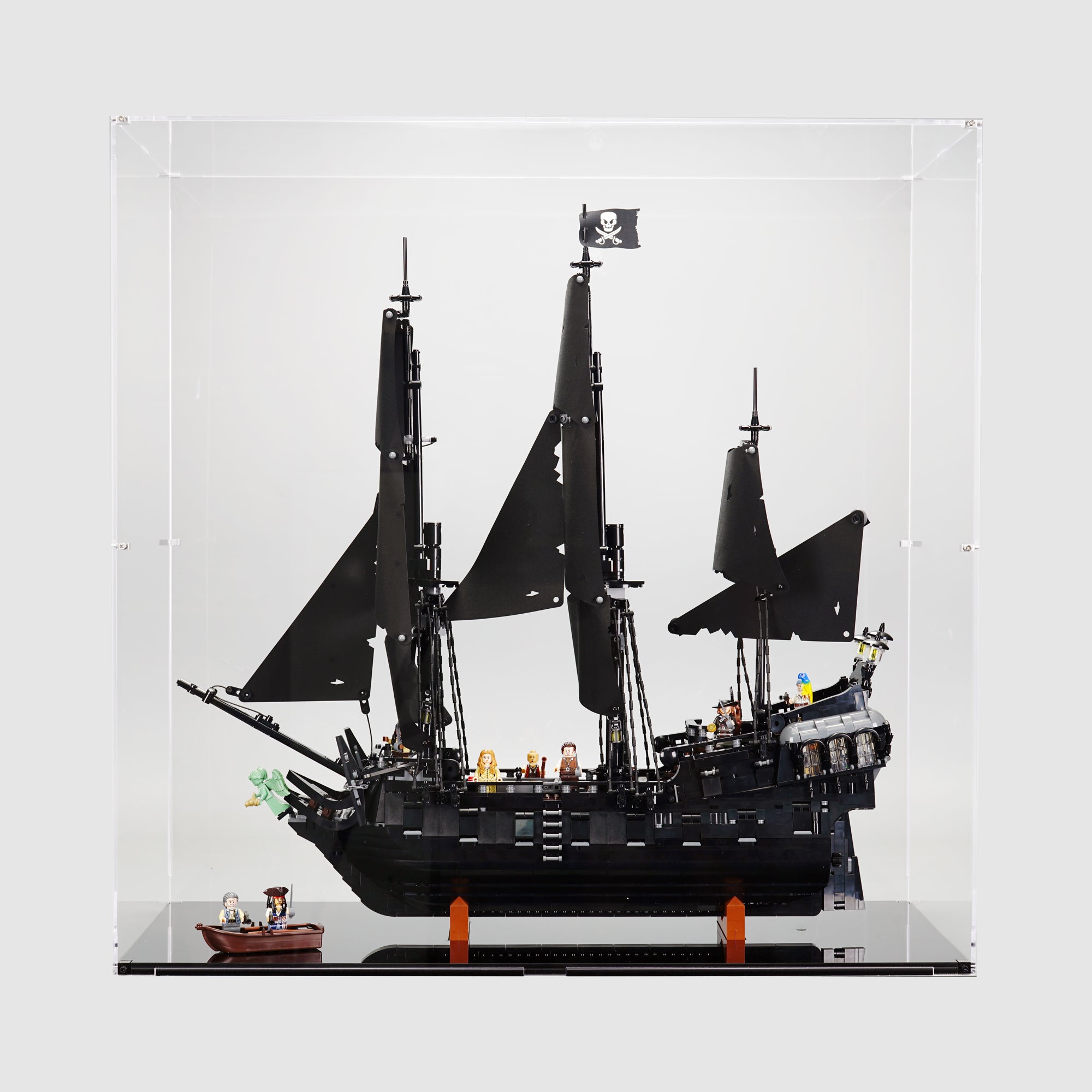 10365 Captain Jack Sparrow's Pirate Ship | LEGO Display Case | ONBRICK Australia