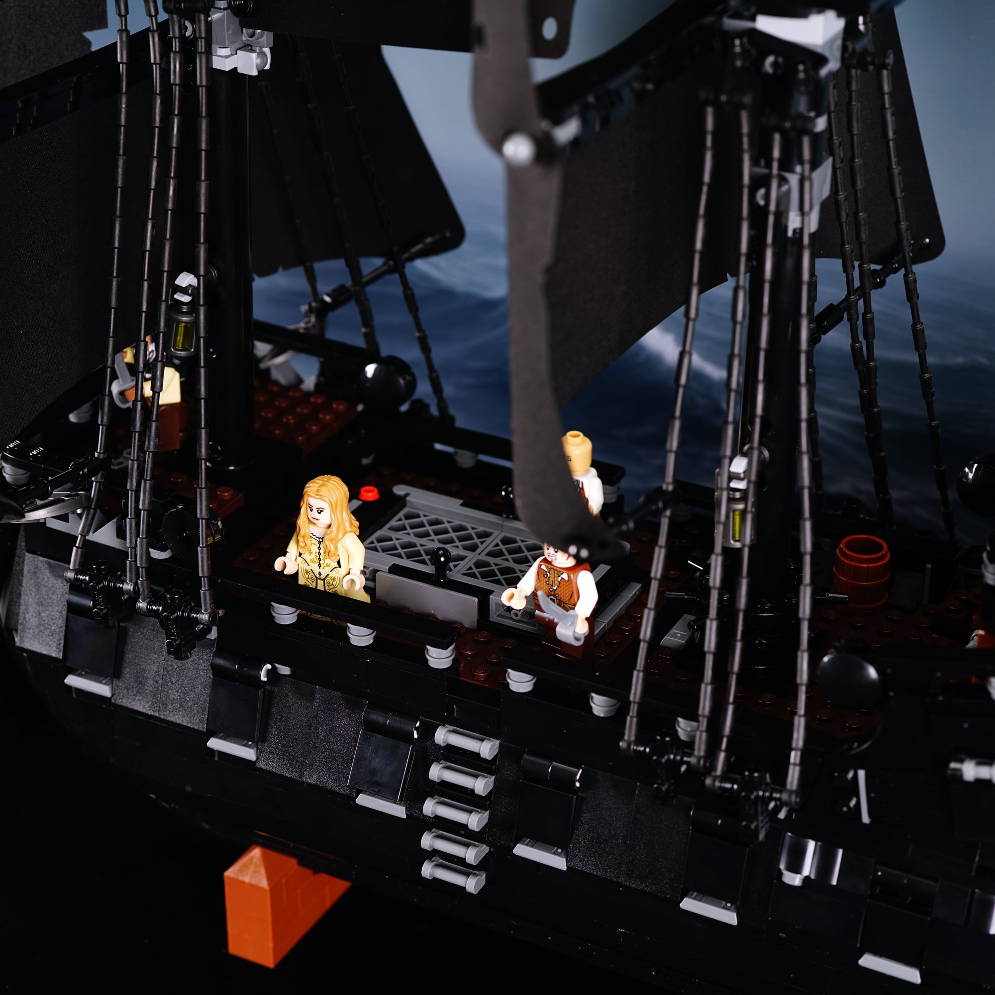 10365 Captain Jack Sparrow's Pirate Ship | LEGO Display Case | ONBRICK Australia