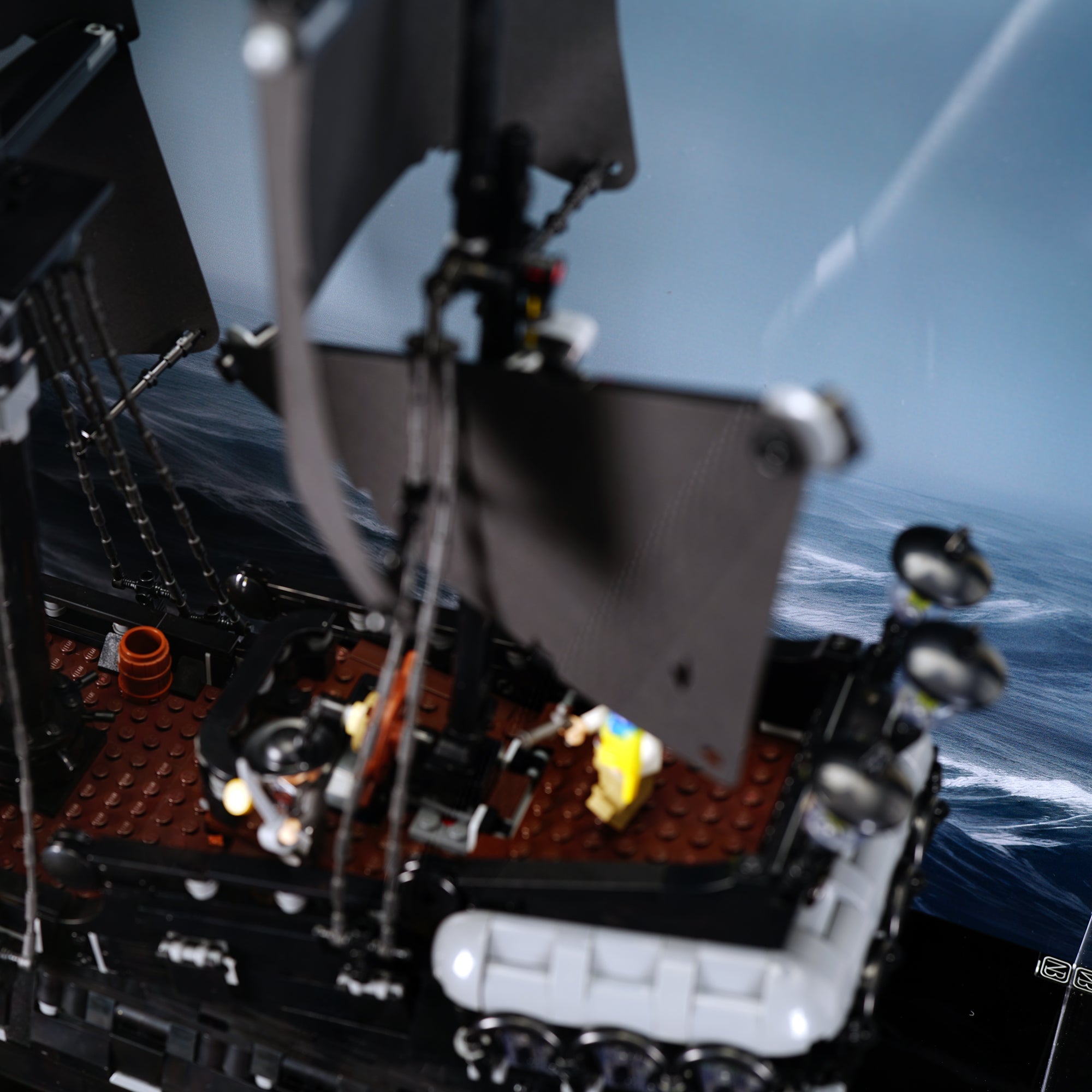 10365 Captain Jack Sparrow's Pirate Ship | LEGO Display Case | ONBRICK Australia