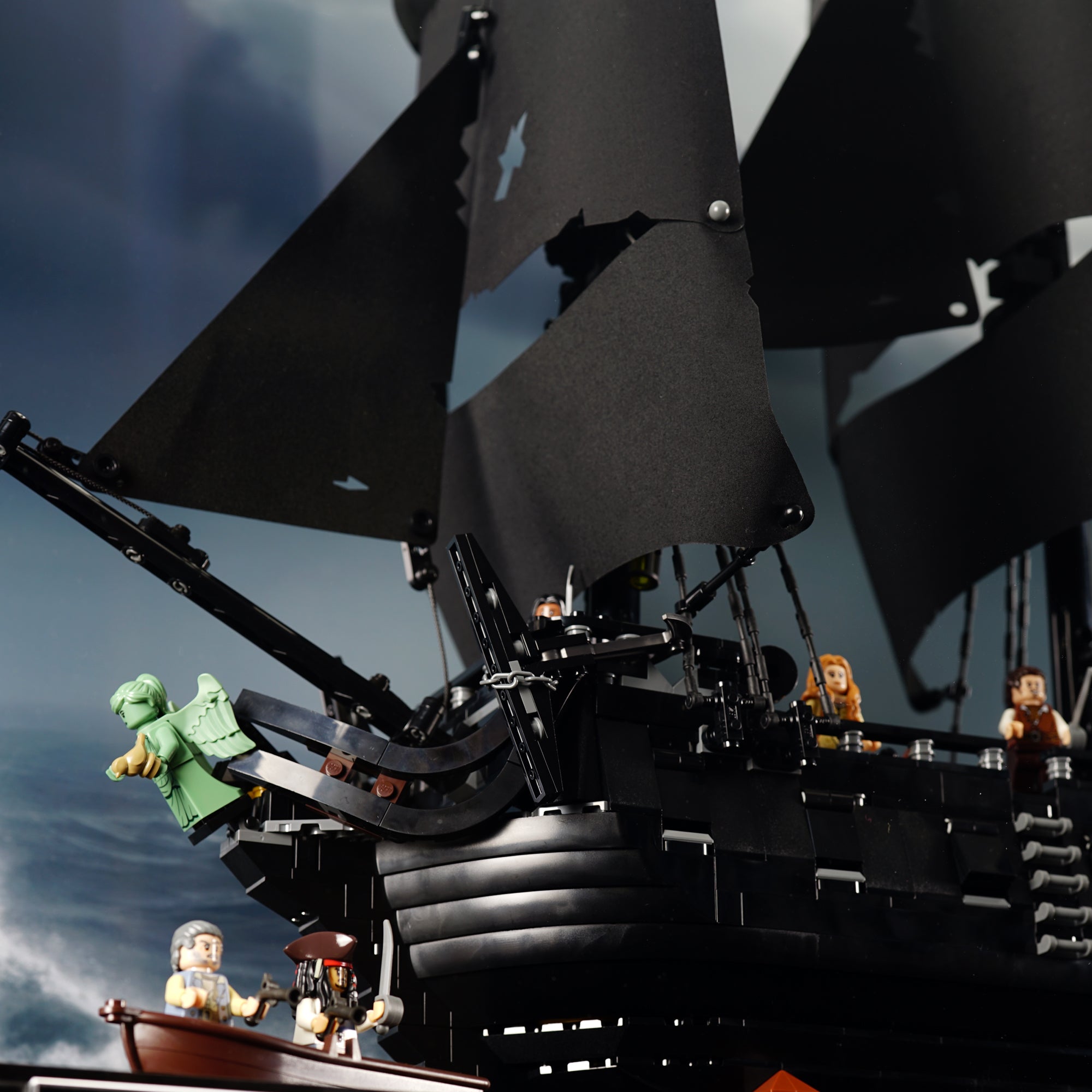 10365 Captain Jack Sparrow's Pirate Ship | LEGO Display Case | ONBRICK Australia