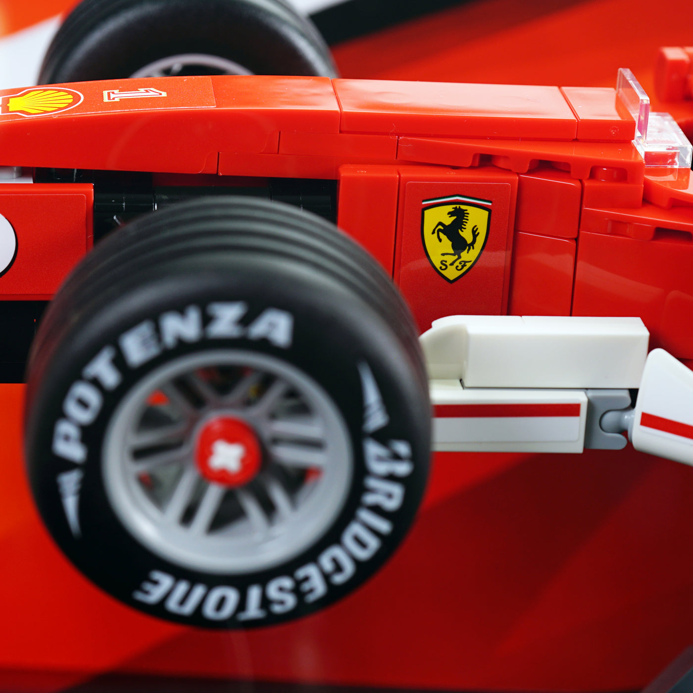 11375 Ferrari F2004 & Michael Schumacher Display Case | LEGO Display Case | ONBRICK Australia
