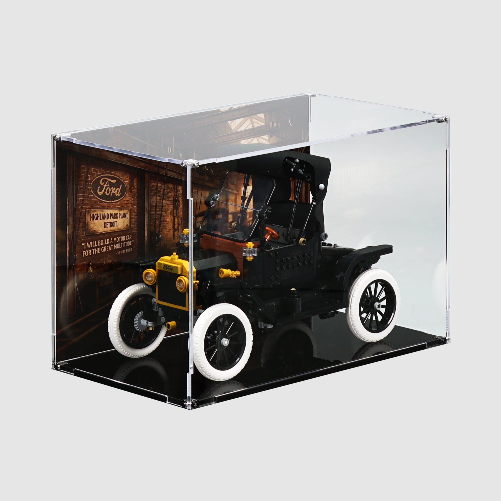 LEGO 11376 Ford Model T | Acrylic LEGO Display Case | ONBRICK