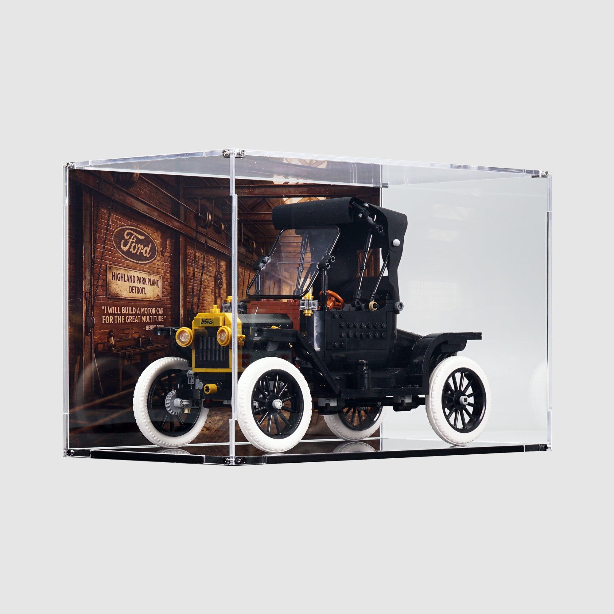LEGO 11376 Ford Model T | Acrylic LEGO Display Case | ONBRICK