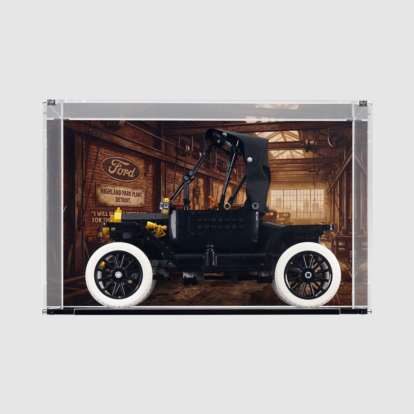 LEGO 11376 Ford Model T | Acrylic LEGO Display Case | ONBRICK